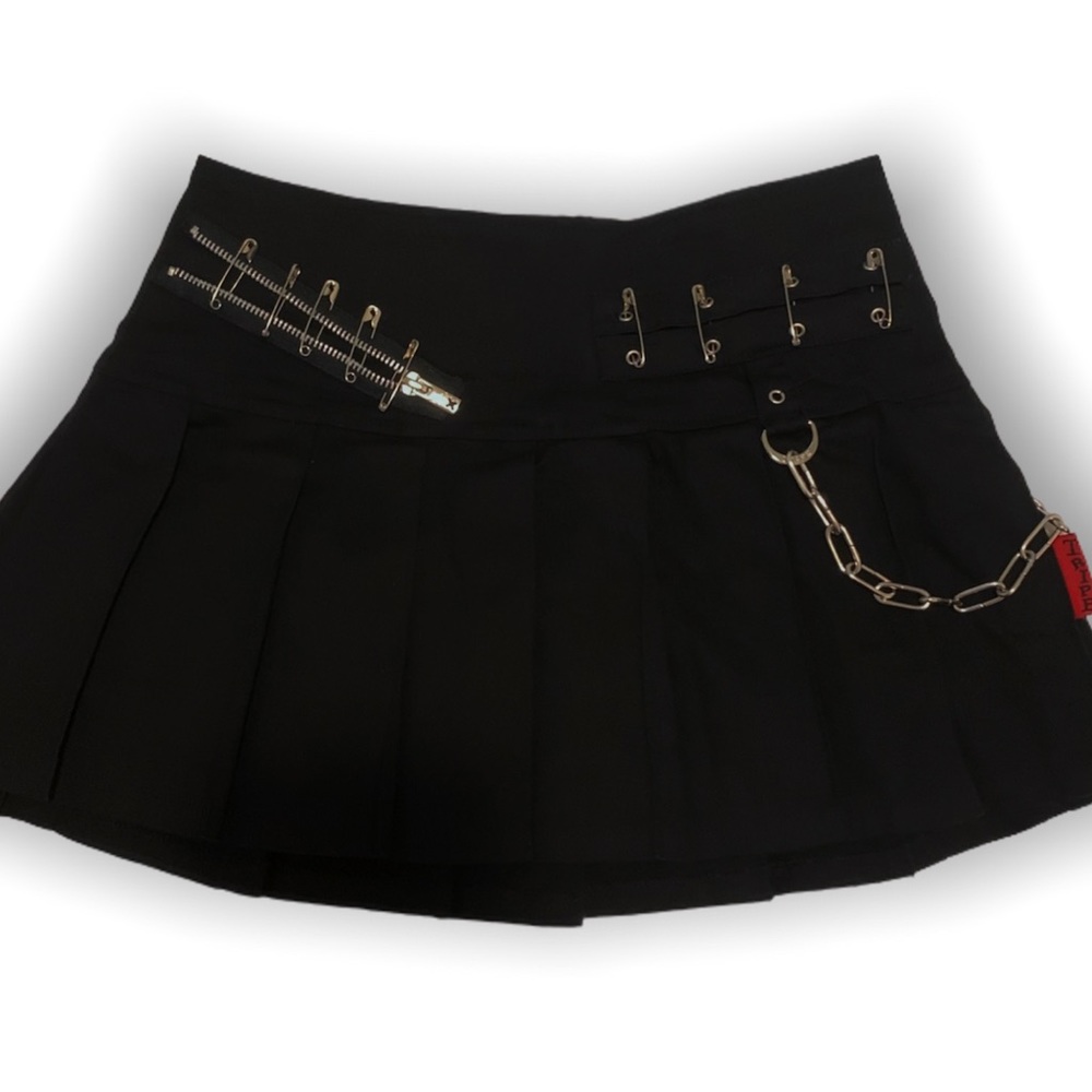 Tripp mini skirt with chains vintage deadstock